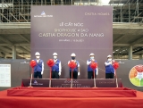 Đất Xanh Miền Trung cất nóc chuỗi shophouse Castia Dragon vượt tiến độ